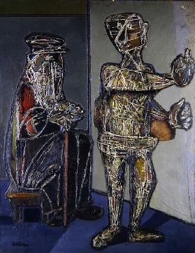 Zwei Figuren, 1944