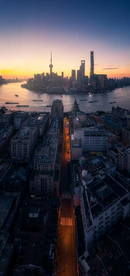 Shanghai-Sonnenaufgang