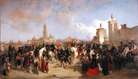 Entrance of the French Expeditionary Corps into Mexico City, 10th June 1863 from Jean Adolphe Beauce