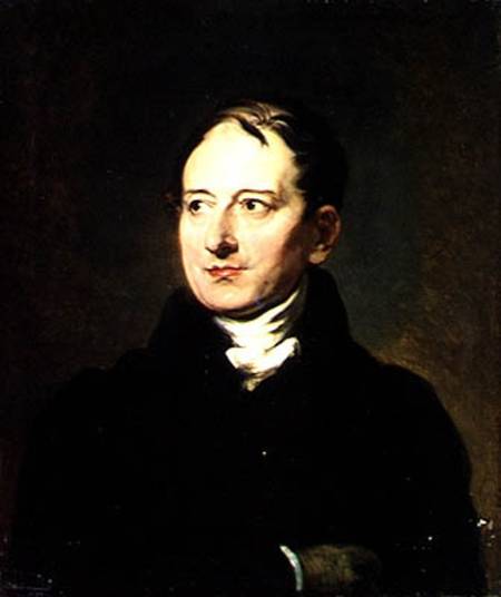 Baron Francois Pascal Simon Gerard (1770-1837) copy of a portrait by Thomas Lawrence (1769-1830) from Jean Alaux