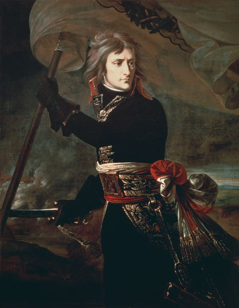 General Bonaparte auf der Brücke von Arcola from Jean-Antoine Gros