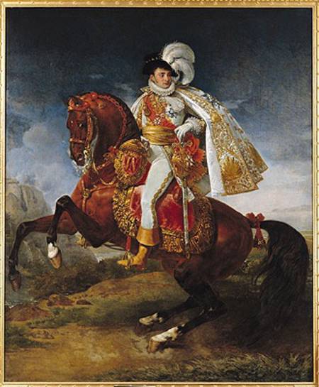Equestrian Portrait of Jerome Bonaparte (1784-1860) from Jean-Antoine Gros