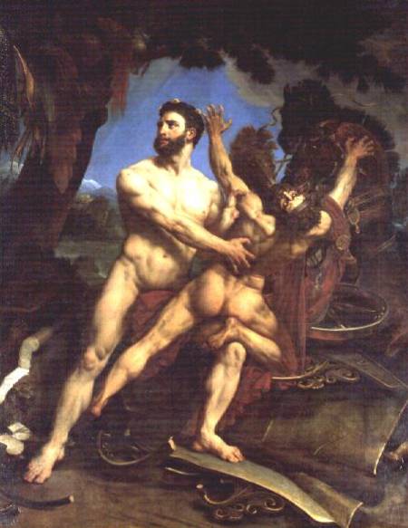 Hercules and Diomedes from Jean-Antoine Gros