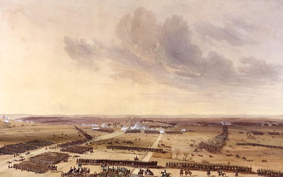 The Battle of Montmirail on the 11th February 1814 from Jean Antoine Simeon Fort