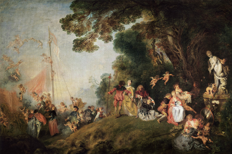 Einschiffung nach Kythera from Jean-Antoine Watteau