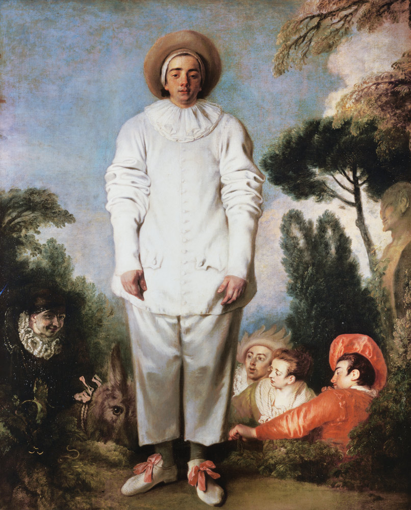 Gilles from Jean-Antoine Watteau