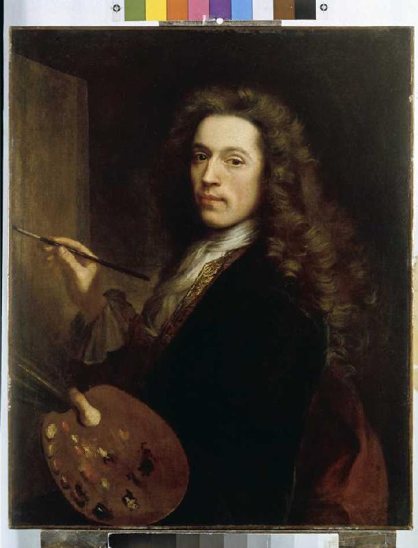 Bildnis eines Malers. from Jean-Antoine Watteau