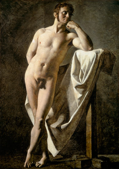 Anatomische Studie eines Mannes. from Jean Auguste Dominique Ingres