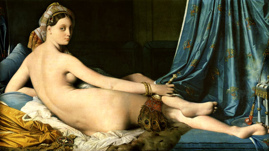 Die große Odaliske from Jean Auguste Dominique Ingres