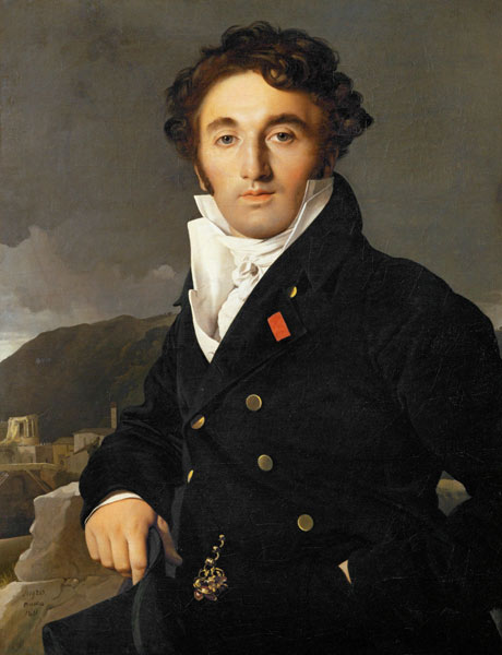 Portrait of Charles Cordier (1777-1870) from Jean Auguste Dominique Ingres