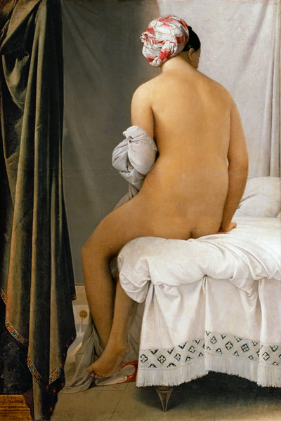 Die Badende von Valpençon from Jean Auguste Dominique Ingres