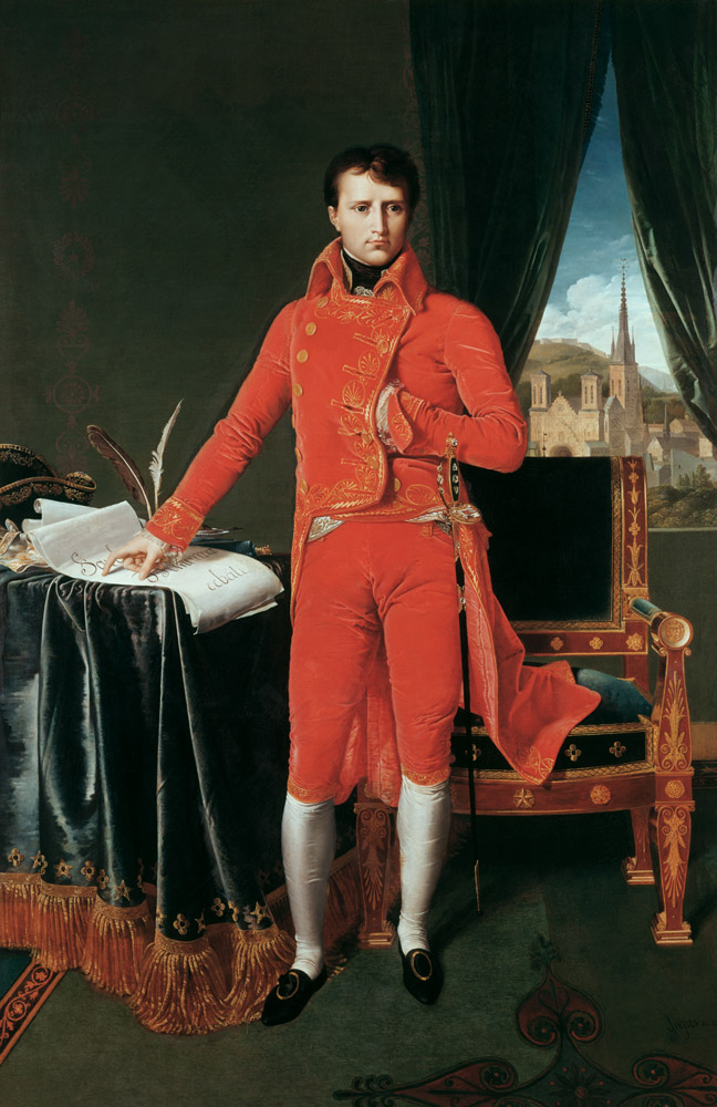 Napoleon als Erster Konsul from Jean Auguste Dominique Ingres