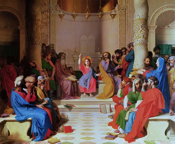 Jesus Among the Doctors from Jean Auguste Dominique Ingres