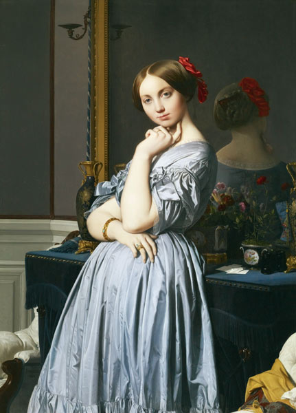 Louise de Broglie, comtesse d'Haussonville from Jean Auguste Dominique Ingres