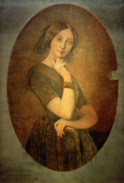 Louise de Broglie from Jean Auguste Dominique Ingres