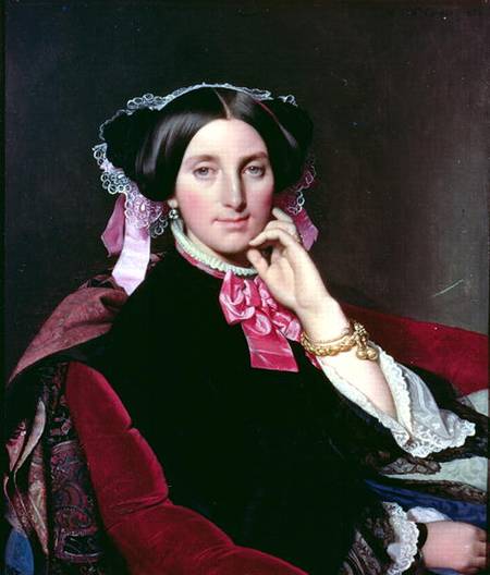 Madame Gonse from Jean Auguste Dominique Ingres