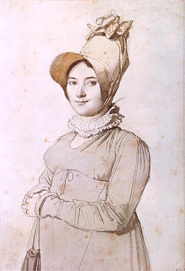 Madeleine Chapelle (1782-1849) 1813 from Jean Auguste Dominique Ingres