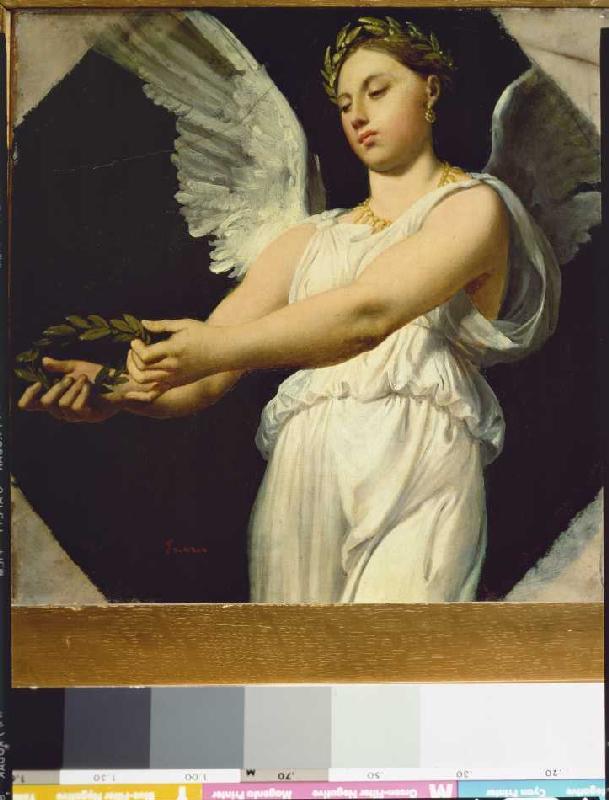 Studie zur Apotheose des Homer from Jean Auguste Dominique Ingres