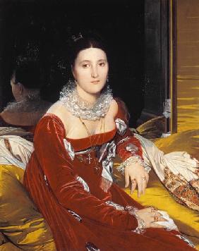 Portrait Marie Marcoz, spätere Vicomtesse de Senonnes