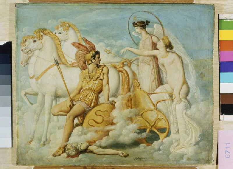 Die verwundete Venus from Jean Auguste Dominique Ingres