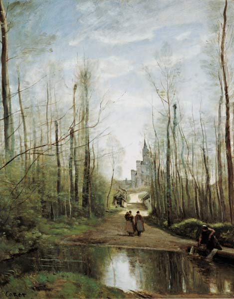 Erinnerung an Marissel from Jean-Babtiste-Camille Corot