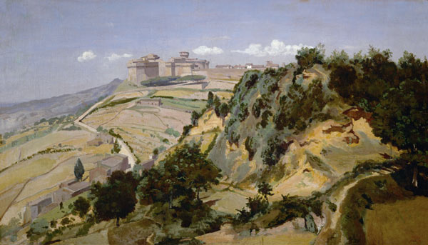 Corot, Volterra from Jean-Babtiste-Camille Corot