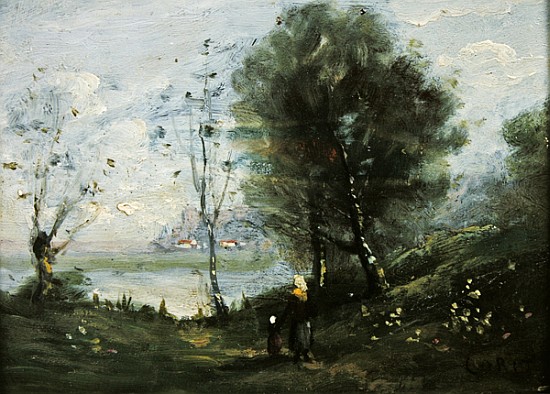 Landscape from Jean-Babtiste-Camille Corot