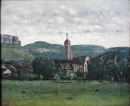 Landscape with Church from Jean-Babtiste-Camille Corot