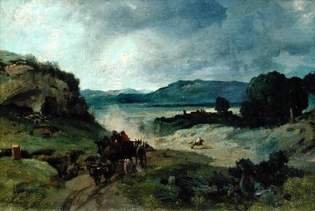 Roman Landscape from Jean-Babtiste-Camille Corot