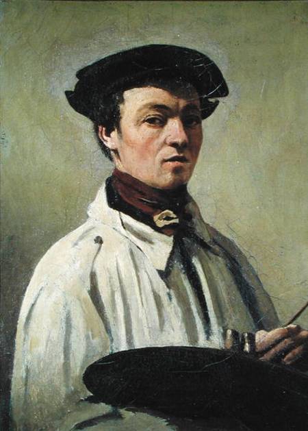 Self Portrait from Jean-Babtiste-Camille Corot