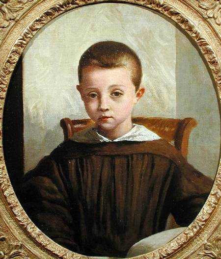 The Son of M. Edouard Delalain from Jean-Babtiste-Camille Corot