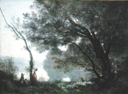 Souvenir of Montefontaine from Jean-Babtiste-Camille Corot