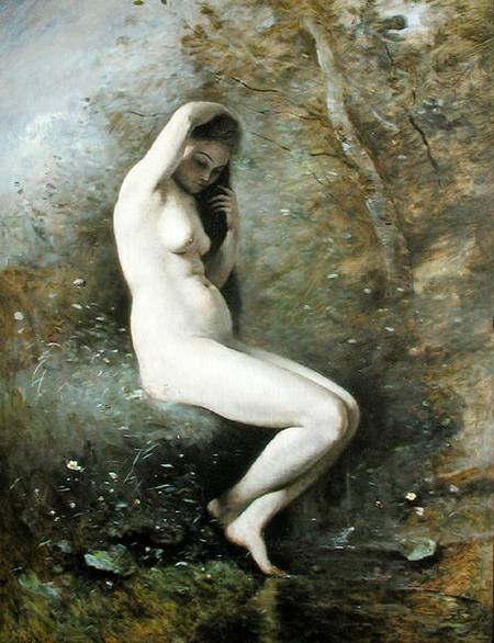 Venus Bathing from Jean-Babtiste-Camille Corot