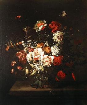 Flower Piece, 1706 (oil on canvas)