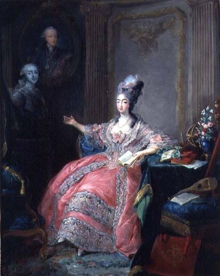 Louise Marie Josephine of Savoy, Countess of Provence (1753-1810) from Jean Baptiste Andre Gautier D'Agoty
