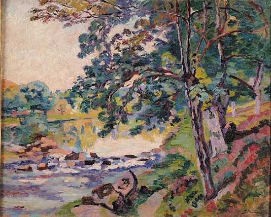 The Creuse at Genetin from Jean Baptiste Armand Guillaumin