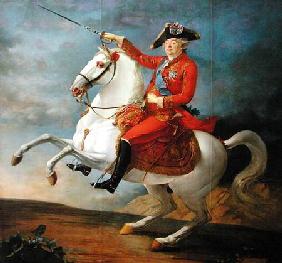 Equestrian Portrait of Louis XVI (1754-93)
