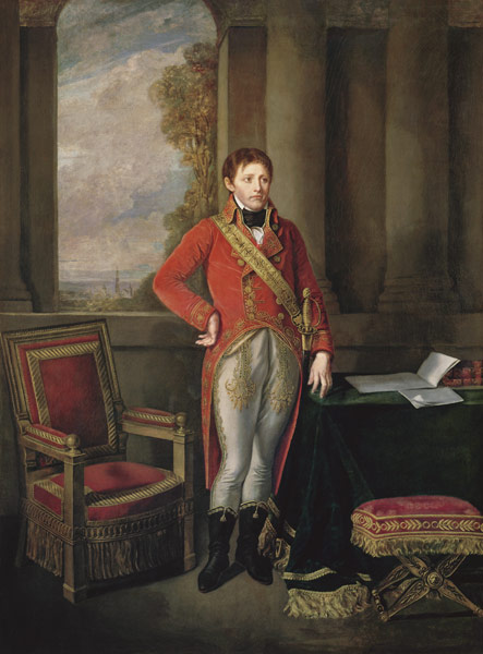 Napoleon Bonaparte (1769-1821) as First Consul from Jean Baptiste Greuze