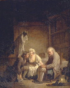 Der betrogene blinde Mann from Jean Baptiste Greuze