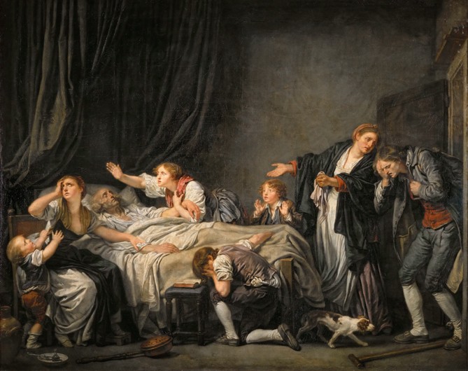 The Father's Curse: The Son Punished from Jean Baptiste Greuze