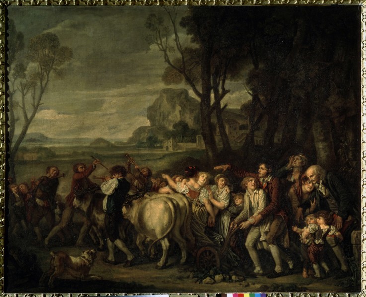 The First Furrow from Jean Baptiste Greuze