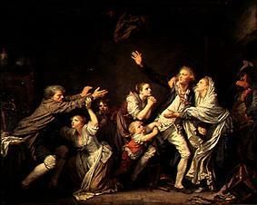 Der väterliche Fluch (oder: Der undankbare Sohn) from Jean Baptiste Greuze