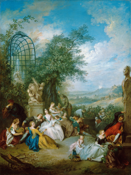 A Rural Celebration from Jean-Baptiste Joseph Pater