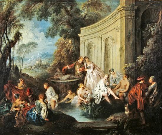 The Bathers from Jean-Baptiste Joseph Pater