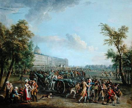The Pillage of the Invalides from Jean-Baptiste Lallemand