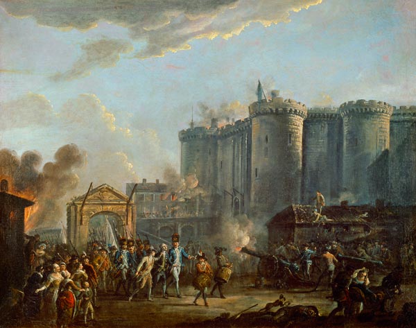 The Arrest of the Governor of the Bastille, 14th July 1789 from Jean-Baptiste Lallemand