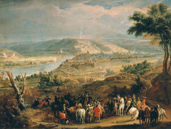 The Siege of Namur in 1692 from Jean-Baptiste Martin