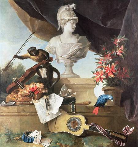 The Four Continents: Europe from Jean Baptiste Oudry