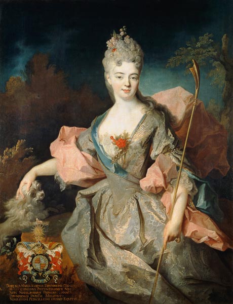 The Countess of Castelblanco from Jean Baptiste Oudry