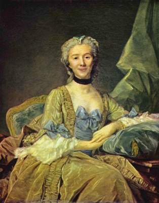 Madame de Sorquainville from Jean-Baptiste Perronneau